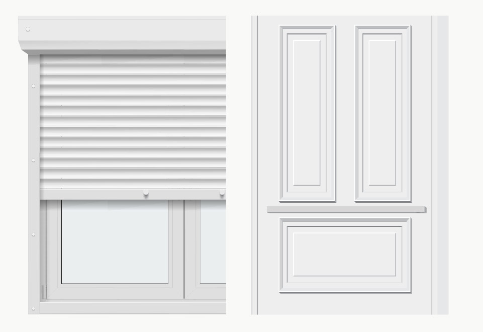 DOORS AND WINDOWS- COMMERCIAL USE